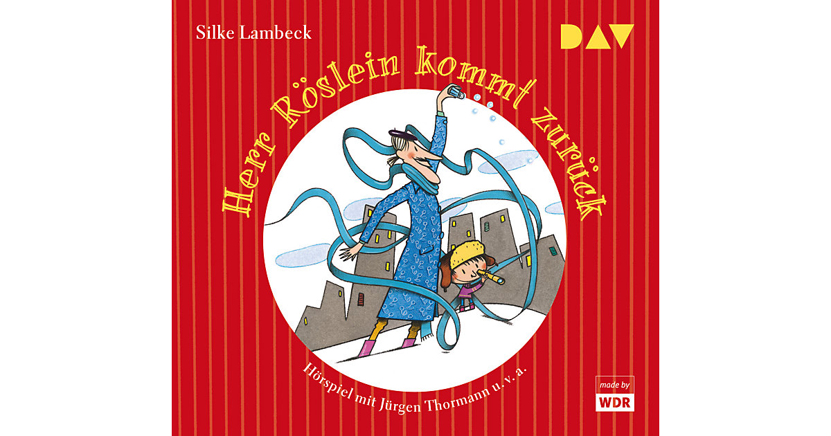 Herr Röslein kommt zurück, 1 Audio-CD Hörbuch Herr Röslein kommt zurück, 1 Audio-CD Hörbuch von Der Audio Verlag, DAV