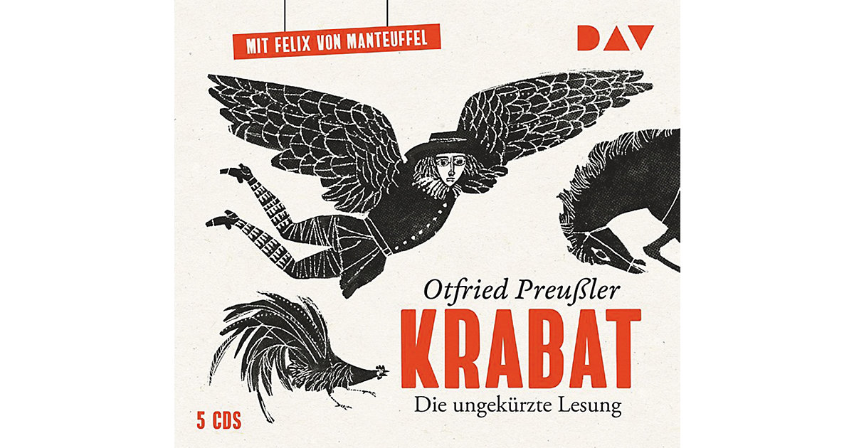 Krabat, 5 Audio-CDs Hörbuch von Der Audio Verlag, DAV