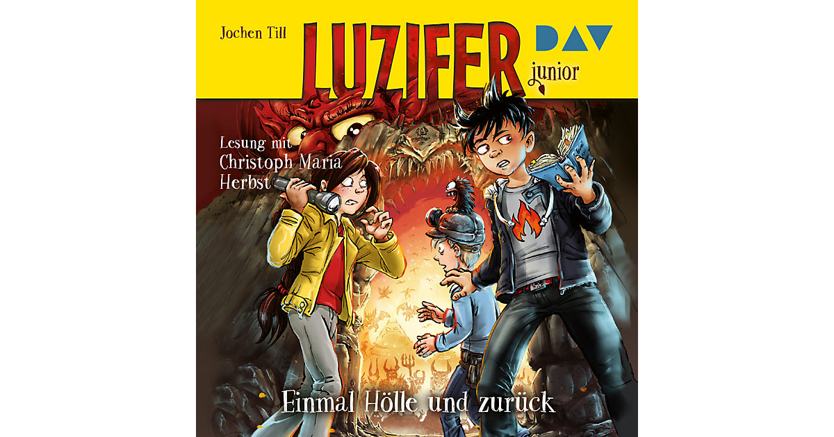 Luzifer Junior: Einmal Hölle und zurück, 2 Audio-CDs Hörbuch von Der Audio Verlag, DAV