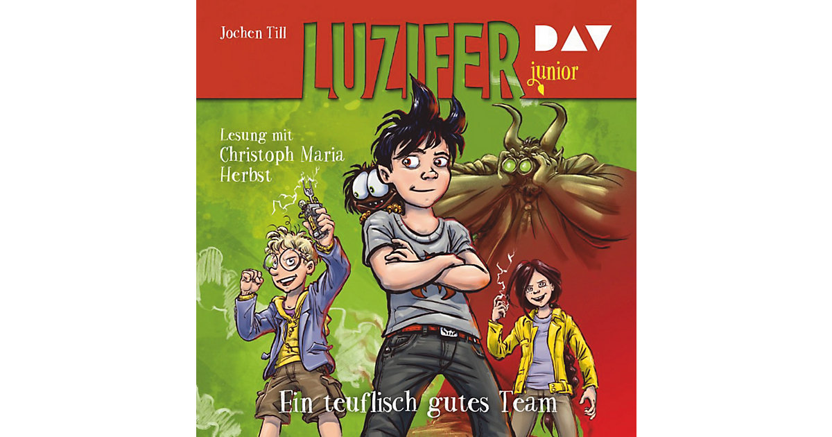 Luzifer junior: Ein teuflisch gutes Team, 2 Audio-CDs Hörbuch von Der Audio Verlag, DAV