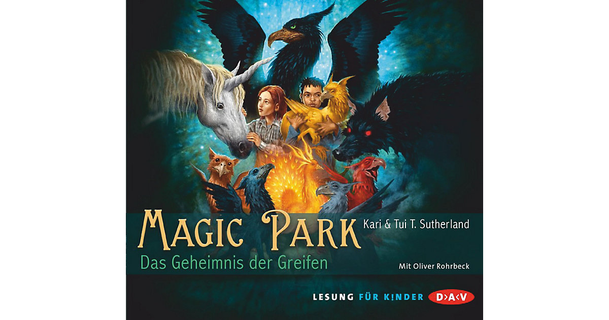 Magic Park: Das Geheimnis der Greifen, Folge 1, 4 Audio-CDs Hörbuch von Der Audio Verlag, DAV