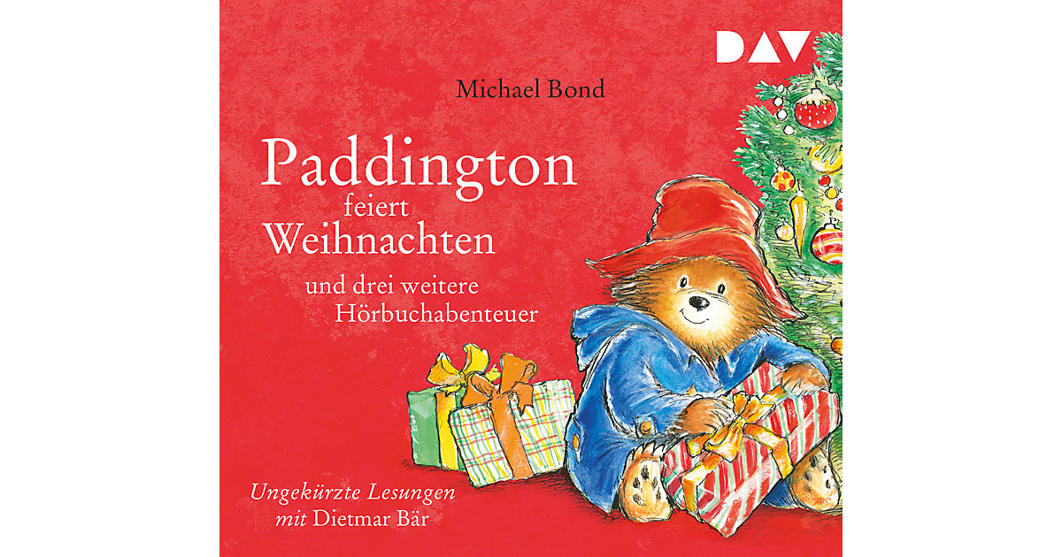 Paddington feiert Weihnachten und drei weitere Hörbuchabenteuer, 1 Audio-CD Hörbuch von Der Audio Verlag, DAV
