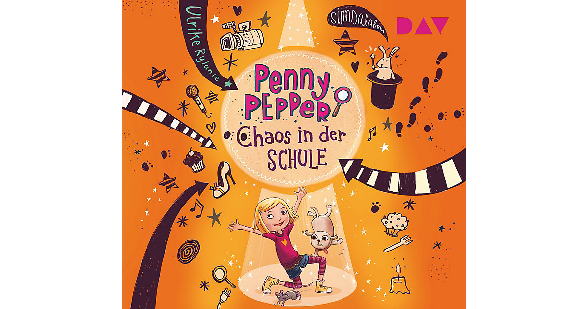 Penny Pepper - Teil 3: Chaos in der Schule, 1 Audio-CD Hörbuch von Der Audio Verlag, DAV
