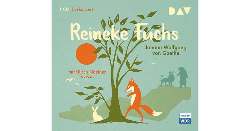 Reineke Fuchs, 1 Audio-CD Hörbuch von Der Audio Verlag, DAV