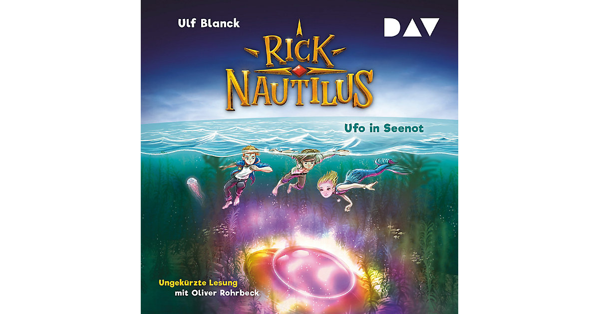 Rick Nautilus - Teil 5: Ufo in Seenot, 2 Audio-CD Hörbuch von Der Audio Verlag, DAV