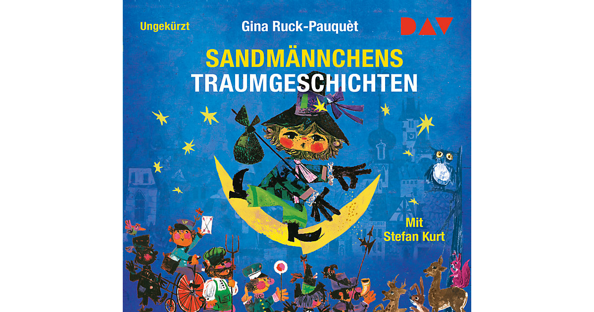 Sandmännchens Traumgeschichten, 2 Audio-CDs Hörbuch von Der Audio Verlag, DAV
