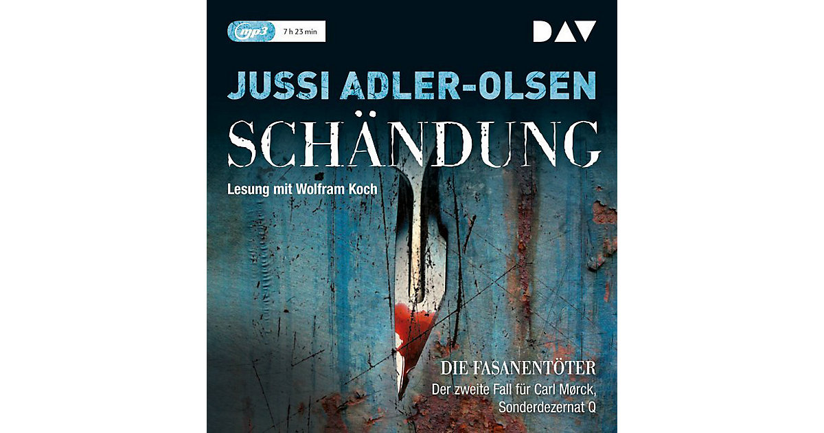 Schändung, 1 MP3-CD Hörbuch von Der Audio Verlag, DAV