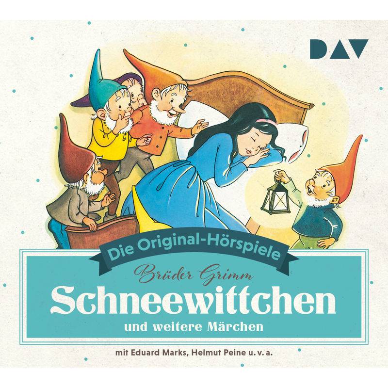 Schneewittchen und weitere Märchen,1 Audio-CD von Der Audio Verlag, DAV