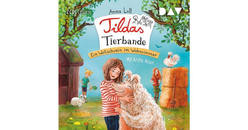 Tildas Tierbande: Ein Wollschwein im Wohnzimmer, 2 Audio-CDs Hörbuch von Der Audio Verlag, DAV