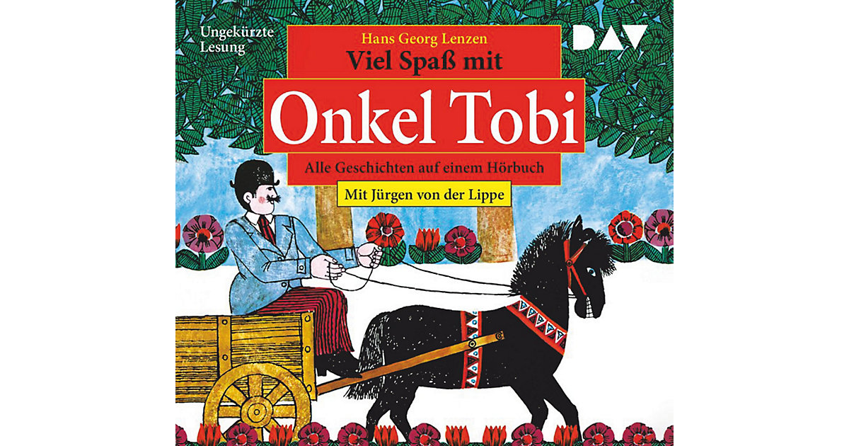 Viel Spaß mit Onkel Tobi: Alle Geschichten auf einem Hörbuch, 1 Audio-CD Hörbuch Viel Spaß mit Onkel Tobi: Alle Geschichten auf einem Hörbuch, 1 Audio-CD Hörbuch von Der Audio Verlag, DAV