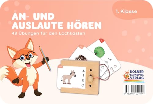 Der Lochkasten An- und Auslaute hören: Kartensatz Der Lochkasten An- und Auslaute hören: Kartensatz von Der Lochkasten