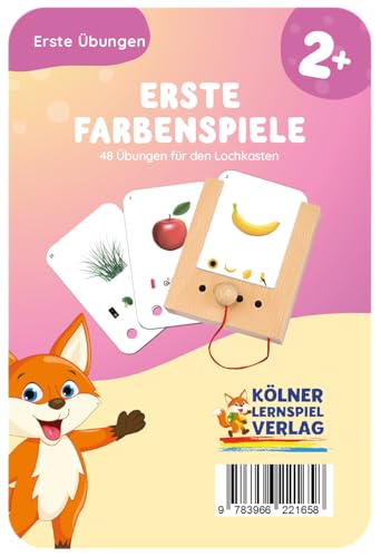 Der Lochkasten Erste Farbenspiele: Kartensatz Der Lochkasten Erste Farbenspiele: Kartensatz von Der Lochkasten