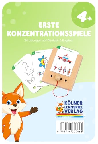 Der Lochkasten Erste Konzentrationsspiele: Kartensatz Der Lochkasten Erste Konzentrationsspiele: Kartensatz von Der Lochkasten