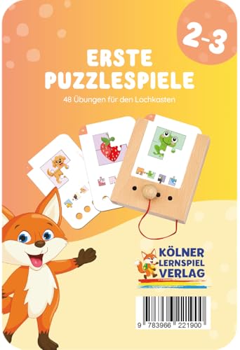Erste Puzzlespiele: Kartensatz für den Lochkasten Erste Puzzlespiele: Kartensatz für den Lochkasten von Der Lochkasten