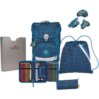 DERDIEDAS 8509154 5-teiliges Schulrucksack-Set Ergoflex Easy Blue Speed DERDIEDAS 8509154 5-teiliges Schulrucksack-Set Ergoflex Easy Blue Speed von DerDieDas