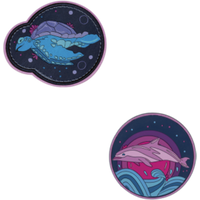 DERDIEDAS D841100101163 Deep Ocean Wechselbuttons, 2-teilig von DerDieDas