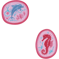 DERDIEDAS D841100120600 Coral Reef Wechselbuttons, 2-teilig von DerDieDas