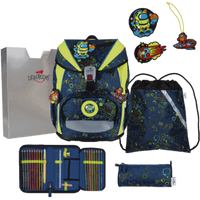 DERDIEDAS D845100119700 Schulrucksack-Set 5-teilig Neon Crazy ErgoFlex Light DERDIEDAS D845100119700 Schulrucksack-Set 5-teilig Neon Crazy ErgoFlex Light von DerDieDas