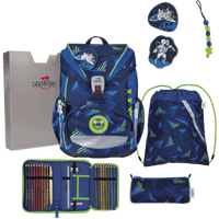 DERDIEDAS D845500120100 Schulrucksack-Set 5-teilig Moon Mission ErgoFlex Light LED DERDIEDAS D845500120100 Schulrucksack-Set 5-teilig Moon Mission ErgoFlex Light LED von DerDieDas