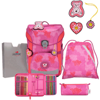 DERDIEDAS D8509182 Schulranzen-Set Roses ErgoFlex Easy von DerDieDas