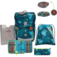 DERDIEDAS D8509183 Schulranzen-Set Magic Light ErgoFlex Easy von DerDieDas
