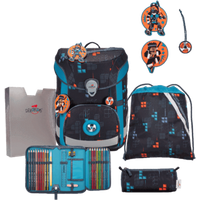 DERDIEDAS D8509185 Schulranzen-Set Ninja Fighter ErgoFlex Easy von DerDieDas