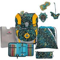 DERDIEDAS D8510184 Schulranzen-Set 5-teilig Dino Time ErgoFlex Tiny von DerDieDas