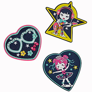 DerDieDas Buttons Neon Star DerDieDas Buttons Neon Star von DerDieDas