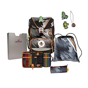 DerDieDas ErgoFlex Exklusiv LED Cyber Dino Schulrucksack Set DerDieDas ErgoFlex Exklusiv LED Cyber Dino Schulrucksack Set von DerDieDas