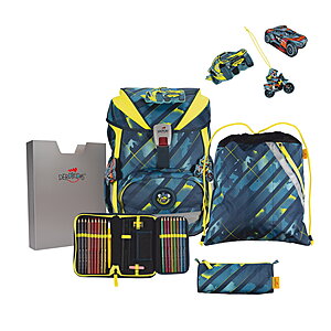 DerDieDas ErgoFlex Speed Challenge Schulrucksack-Set DerDieDas ErgoFlex Speed Challenge Schulrucksack-Set von DerDieDas