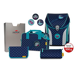 DerDieDas Ergoflex Max Buttons Star Princess Schulranzen Set 5tlg DerDieDas Ergoflex Max Buttons Star Princess Schulranzen Set 5tlg von DerDieDas
