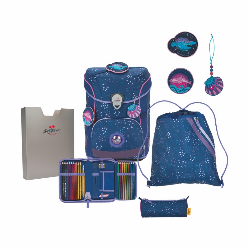 DerDieDas Schulranzen Set ErgoFlex Easy Deep Ocean 5-tlg. DerDieDas Schulranzen Set ErgoFlex Easy Deep Ocean 5-tlg. von DerDieDas