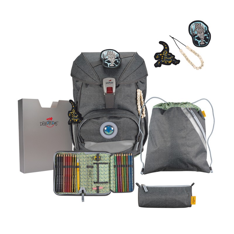 DerDieDas Schulranzen Set ErgoFlex Exklusiv Eco My World 5-tlg. DerDieDas Schulranzen Set ErgoFlex Exklusiv Eco My World 5-tlg. von DerDieDas