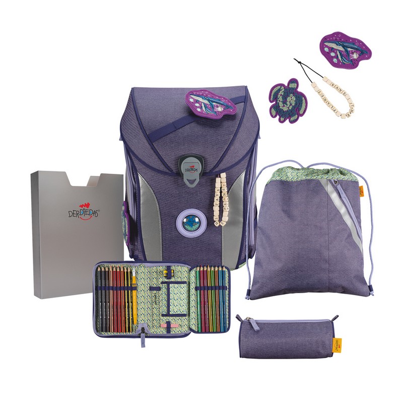 DerDieDas Schulranzen Set ErgoFlex Max Exklusiv Eco My Planet 5-tlg. DerDieDas Schulranzen Set ErgoFlex Max Exklusiv Eco My Planet 5-tlg. von DerDieDas