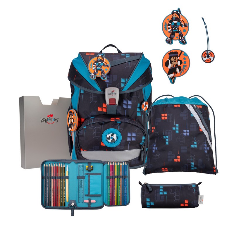 DerDieDas Schulranzen Set ErgoFlex Ninja Fighter 5-tlg. DerDieDas Schulranzen Set ErgoFlex Ninja Fighter 5-tlg. von DerDieDas