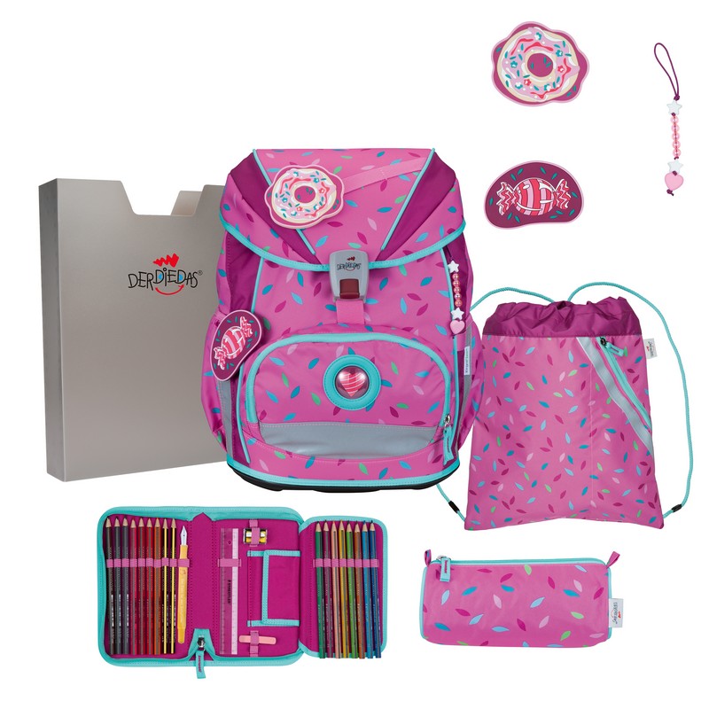 DerDieDas Schulranzen Set ErgoFlex Superlight Sweet Sprinkles 5-tlg. DerDieDas Schulranzen Set ErgoFlex Superlight Sweet Sprinkles 5-tlg. von DerDieDas