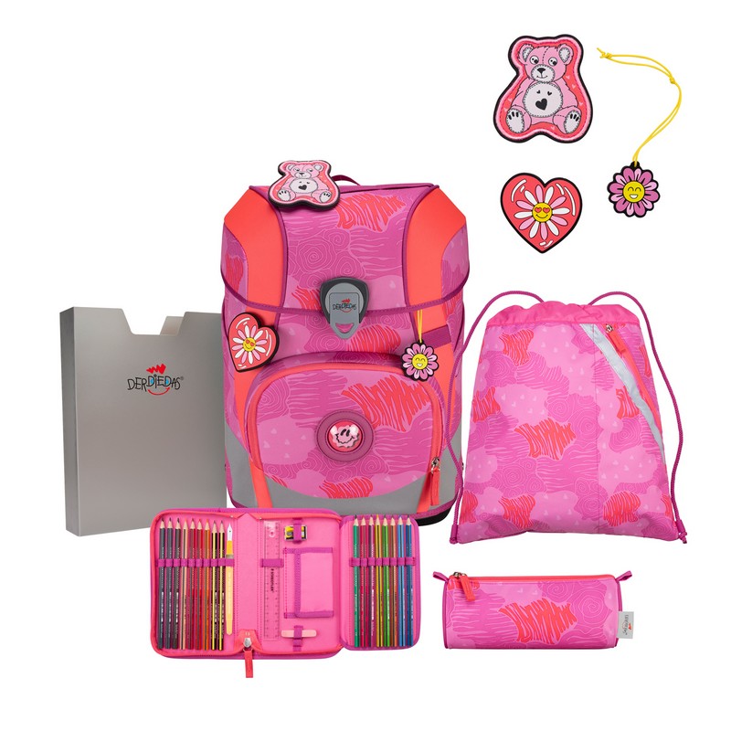DerDieDas Schulranzen Set ErgoFlex Tiny Roses 5-tlg. DerDieDas Schulranzen Set ErgoFlex Tiny Roses 5-tlg. von DerDieDas