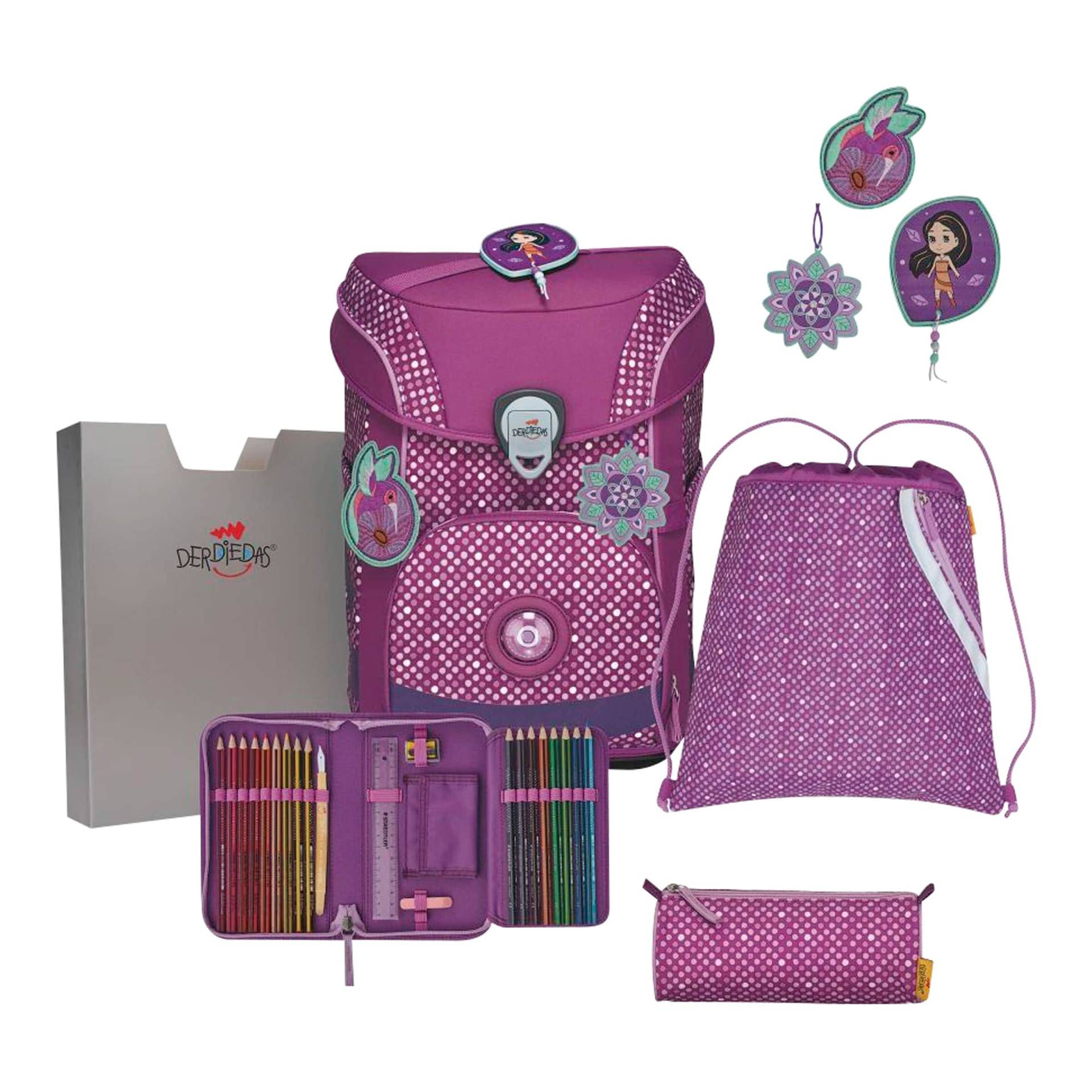 Derdiedas Schulranzen-Set ErgoFlex Easy von DerDieDas