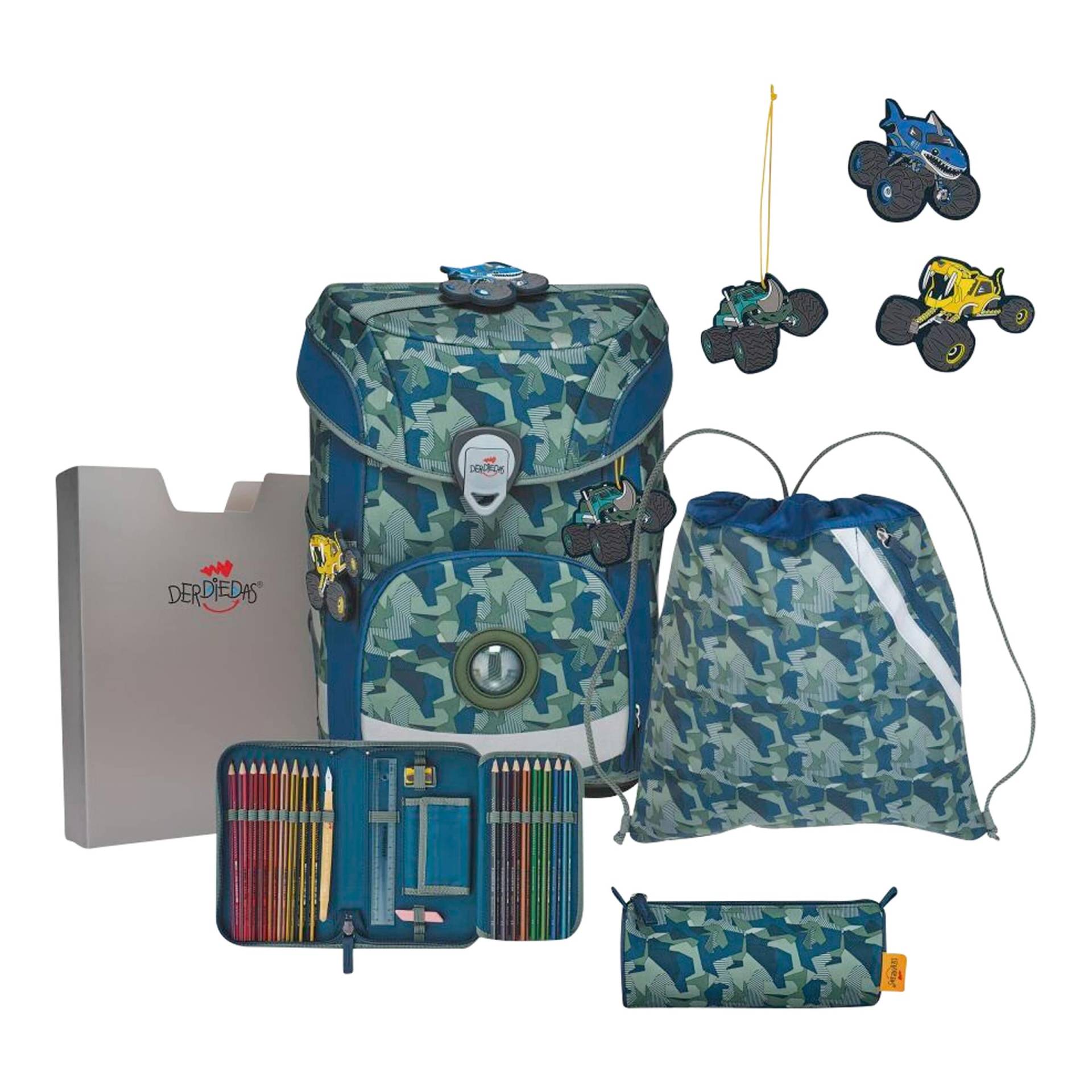 Derdiedas Schulranzen-Set ErgoFlex Easy von DerDieDas