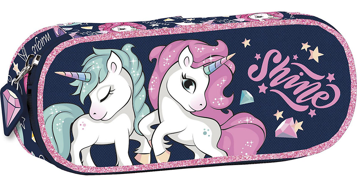 Etuibox Shine Einhorn rosa/blau Mädchen Kinder von DerForm