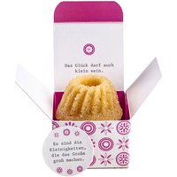 GlücksGugl, Mini-Guglhupf mit Bourbon-Vanille-Geschmack, 14g GlücksGugl, Mini-Guglhupf mit Bourbon-Vanille-Geschmack, 14g von DerGugl