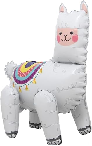 Airwalker Ballon Lama, Laufender Lama Luftballon, Alpaka Lama Luftballon XXL, XXL Folienballon Tiere, Waldtiere Geburtstag Luftballons, Kindergeburtstag Party Ballon Deko Airwalker Ballon Lama, Laufender Lama Luftballon, Alpaka Lama Luftballon XXL, XXL Folienballon Tiere, Waldtiere Geburtstag Luftballons, Kindergeburtstag Party Ballon Deko von Dereine