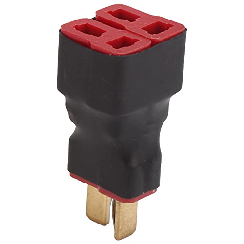 Deror T Male Parallel Adapter, T Plug Parallel Adapter Connector 1 Male to 2 Female für RC Lipo Battery Control Parts Deror T Male Parallel Adapter, T Plug Parallel Adapter Connector 1 Male to 2 Female für RC Lipo Battery Control Parts von Deror
