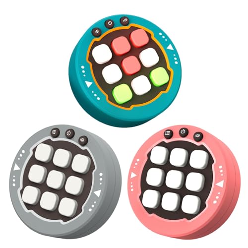 3 Stück TicTac Toes Bolt-Spiel, Elektronisches -Spiel, Tragbare Reisespiele Für Bildung Und Gedächtniswachstum, Spielzeugbrettspiele, Geburtstagsgeschenke 3 Stück TicTac Toes Bolt-Spiel, Elektronisches -Spiel, Tragbare Reisespiele Für Bildung Und Gedächtniswachstum, Spielzeugbrettspiele, Geburtstagsgeschenke von Derwrtup