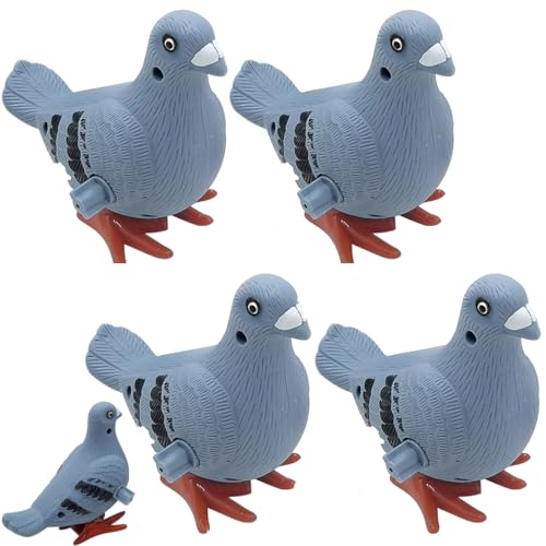 4 Stücke Winden Sich Taubenspielzeug - Tauben Uhrwerksspielzeug - Uhrwerk Simulation Frühlingsvogelspielzeug - Vogelhoping -Sprungspielzeug | Für Kinderparty Bevorzugt Preise Im Klassenzimmer 4 Stücke Winden Sich Taubenspielzeug - Tauben Uhrwerksspielzeug - Uhrwerk Simulation Frühlingsvogelspielzeug - Vogelhoping -Sprungspielzeug | Für Kinderparty Bevorzugt Preise Im Klassenzimmer von Derwrtup