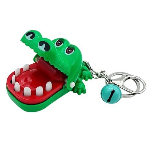 Beißendes Finger-Spielzeug - Krokodil Spiel Zähne Schlüsselanhänger -Schlüsselanhänger-Spielzeug - Minikrokodilzähne Zahnarztspiel - Schlüsselanhänger-Set Beißendes Finger-Spielzeug - Krokodil Spiel Zähne Schlüsselanhänger -Schlüsselanhänger-Spielzeug - Minikrokodilzähne Zahnarztspiel - Schlüsselanhänger-Set von Derwrtup