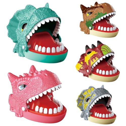 Derwrtup 5 Stück Dinosaurier Zahnarzt Biss Finger Spielzeug - Krokodil Zähne Spielzeug Spiel | Für Kinder,Geschicklichkeitsspiel,Dinosaurier Biss Finger,für Familienspiel, Partyspiel, Kinder Geschenk Derwrtup 5 Stück Dinosaurier Zahnarzt Biss Finger Spielzeug - Krokodil Zähne Spielzeug Spiel | Für Kinder,Geschicklichkeitsspiel,Dinosaurier Biss Finger,für Familienspiel, Partyspiel, Kinder Geschenk von Derwrtup