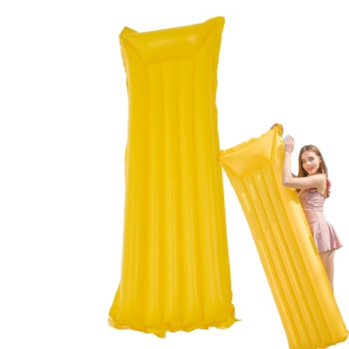 Derwrtup Inflatable Sun Pool Lounge Float - Folding Lounge Chair - 190x70 cm Wasser Schwimmmatte Luftmatratze Strandmatte Poolliege Wasserliege for Adults, Water Derwrtup Inflatable Sun Pool Lounge Float - Folding Lounge Chair - 190x70 cm Wasser Schwimmmatte Luftmatratze Strandmatte Poolliege Wasserliege for Adults, Water von Derwrtup