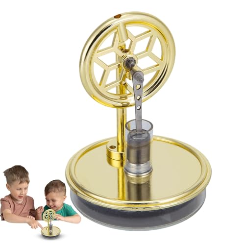 Derwrtup Stirling Motorventilator, Stirling Motor,Stirling Mechanisches Modell Niedertemperatur - Bildungswissenschaftskits Home Desktop Dekoration für Physik und Wissenschaftsliebhaber Derwrtup Stirling Motorventilator, Stirling Motor,Stirling Mechanisches Modell Niedertemperatur - Bildungswissenschaftskits Home Desktop Dekoration für Physik und Wissenschaftsliebhaber von Derwrtup