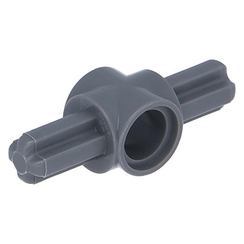 10x Lego 27940 Technic Verbinder Hub mit 2 Achsen | Dunkelgrau von Desconocido